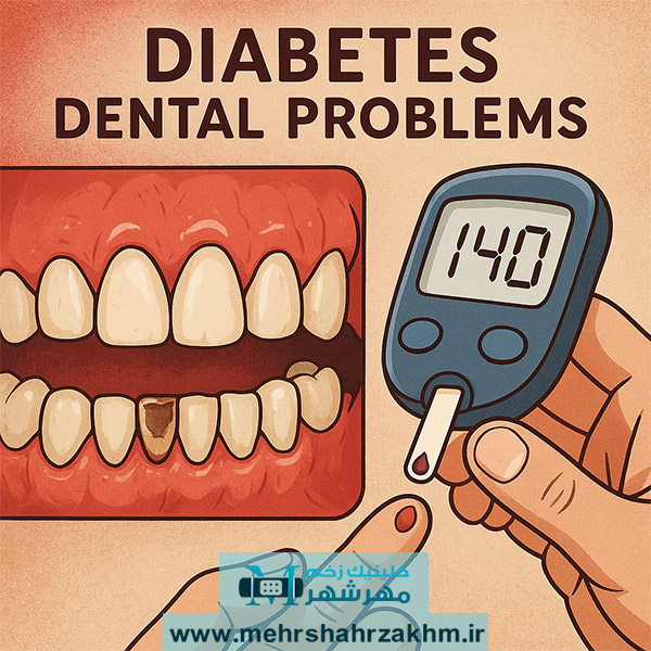 دیابت چه تأثیری بر سلامت دهان و دندان دارد؟